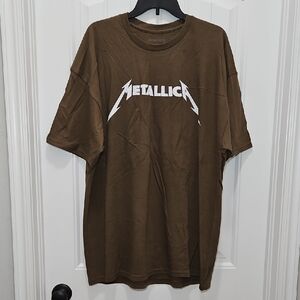Metallica Short Sleeve Graphic Band Tee